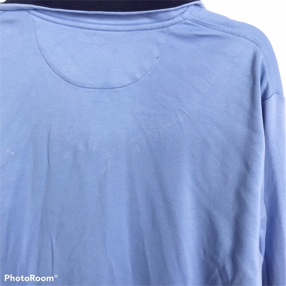 Vineyard Vines blue quarter zip pullover men’s - Picture 5 of 8